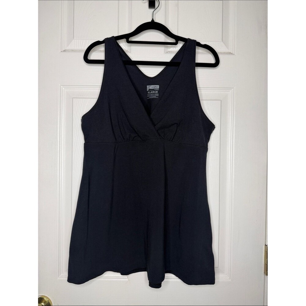 New Balance Aneka Black Performance Mini Cotton Blend Dress Womens XL